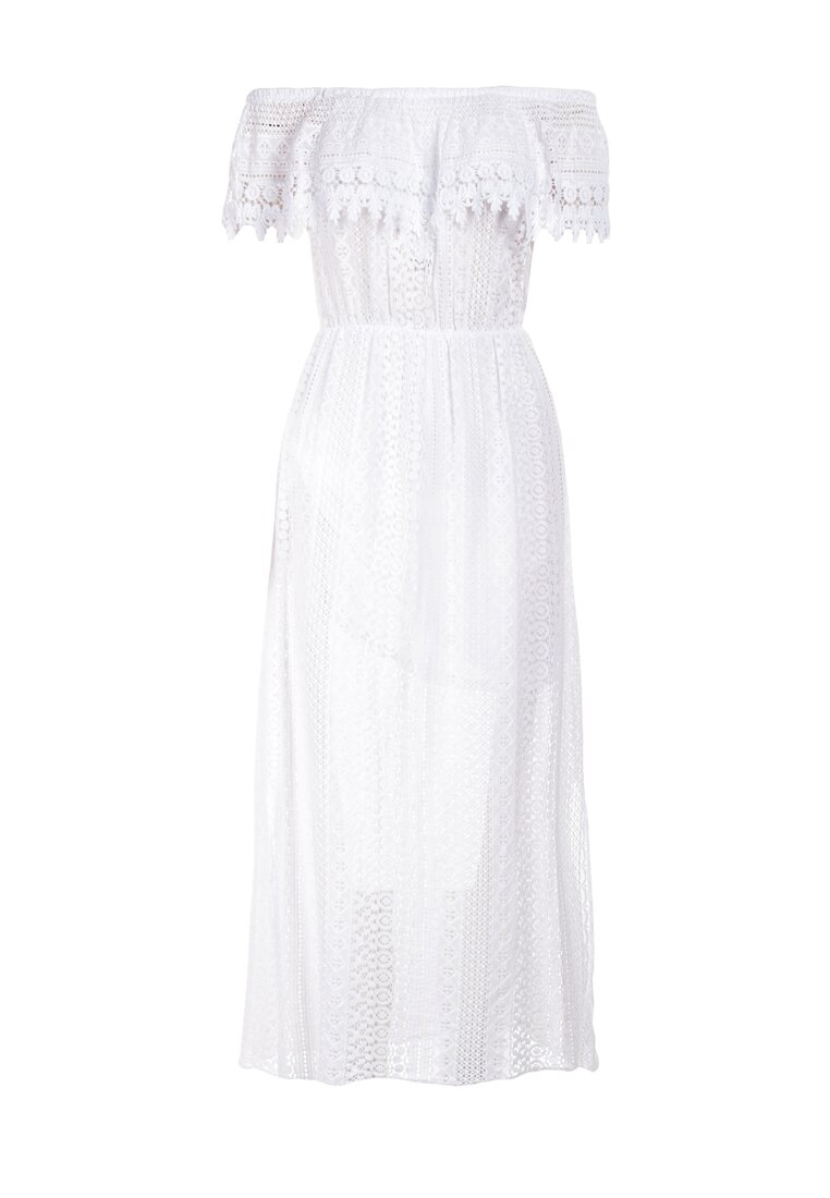 Biała Sukienka Phalilopei