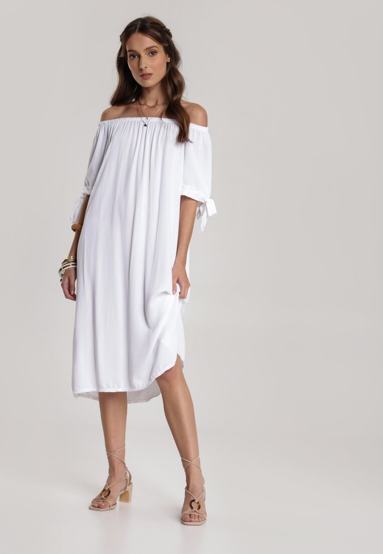 Biała Sukienka Nonaniassi