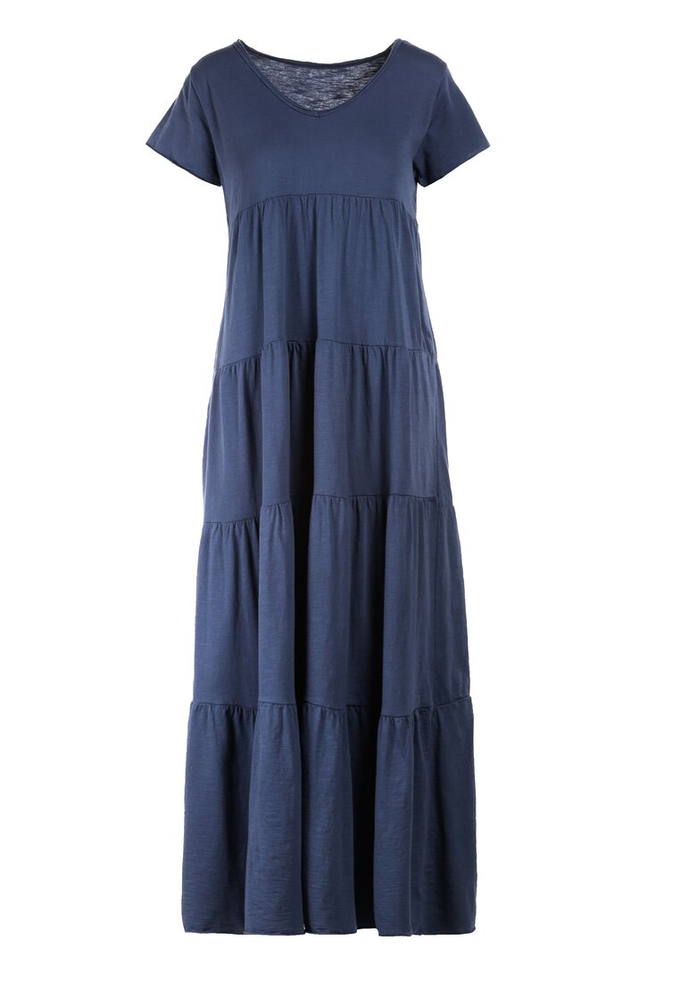 Niebieska Sukienka Pireanes