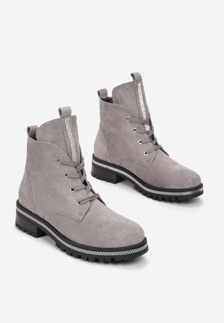 Botine gri Mhyraya