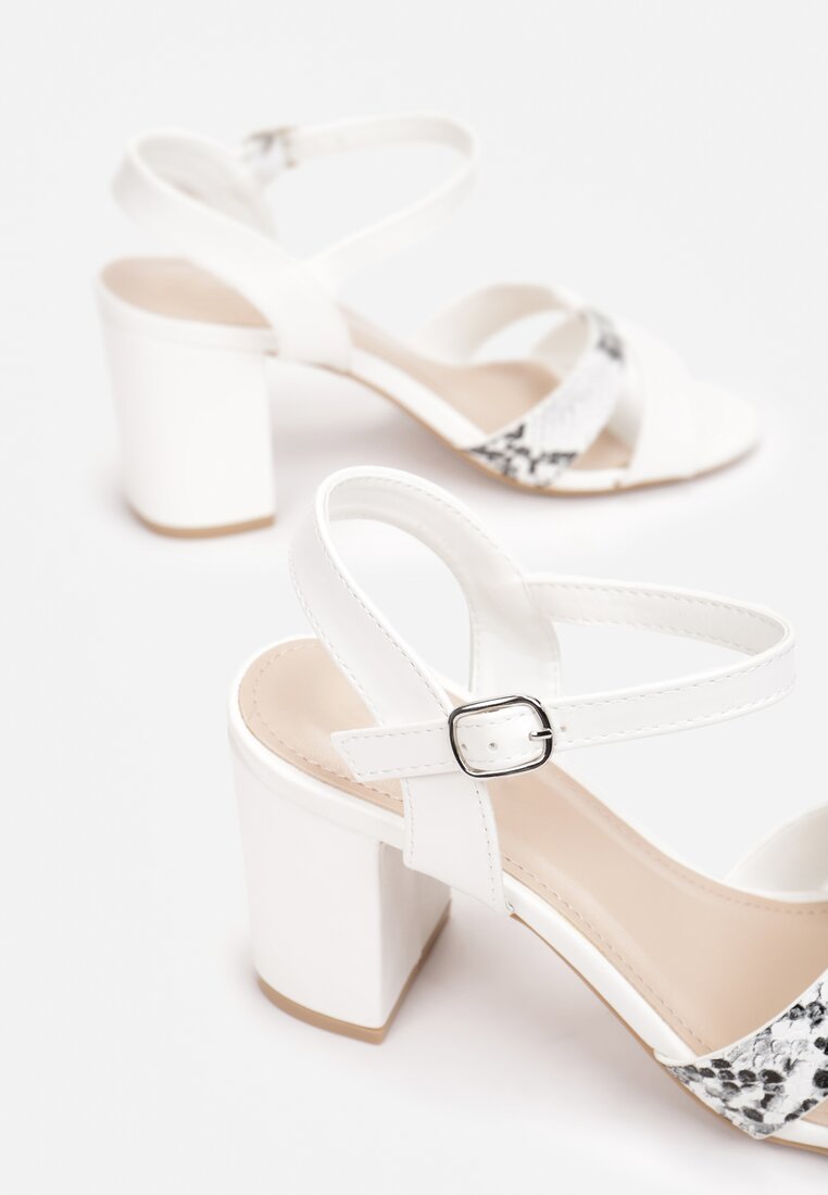 Białe Sandały Asheithe