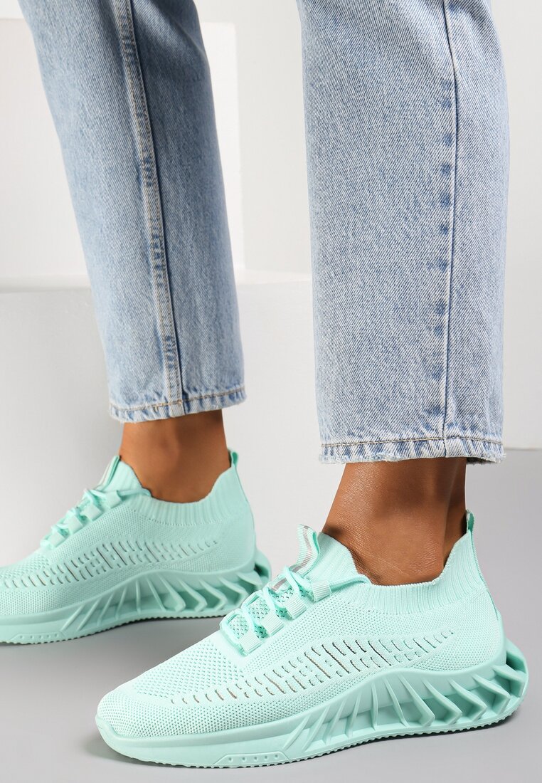 Miętowe Buty Sportowe Eriope