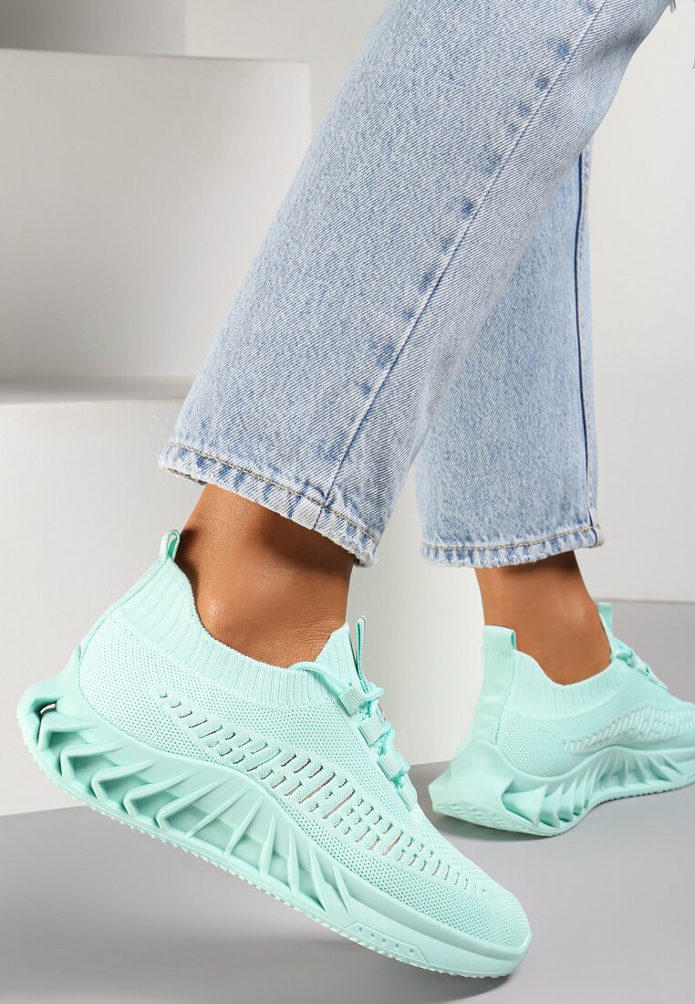 Miętowe Buty Sportowe Eriope