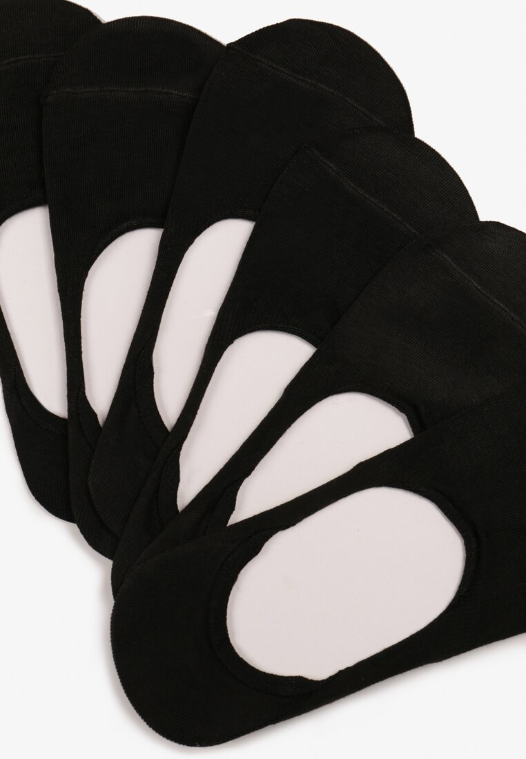 Czarne 6-pack Skarpety z Bambusa Gładkie Sophila