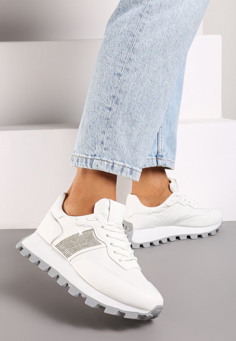 Białe Sneakersy Neviline