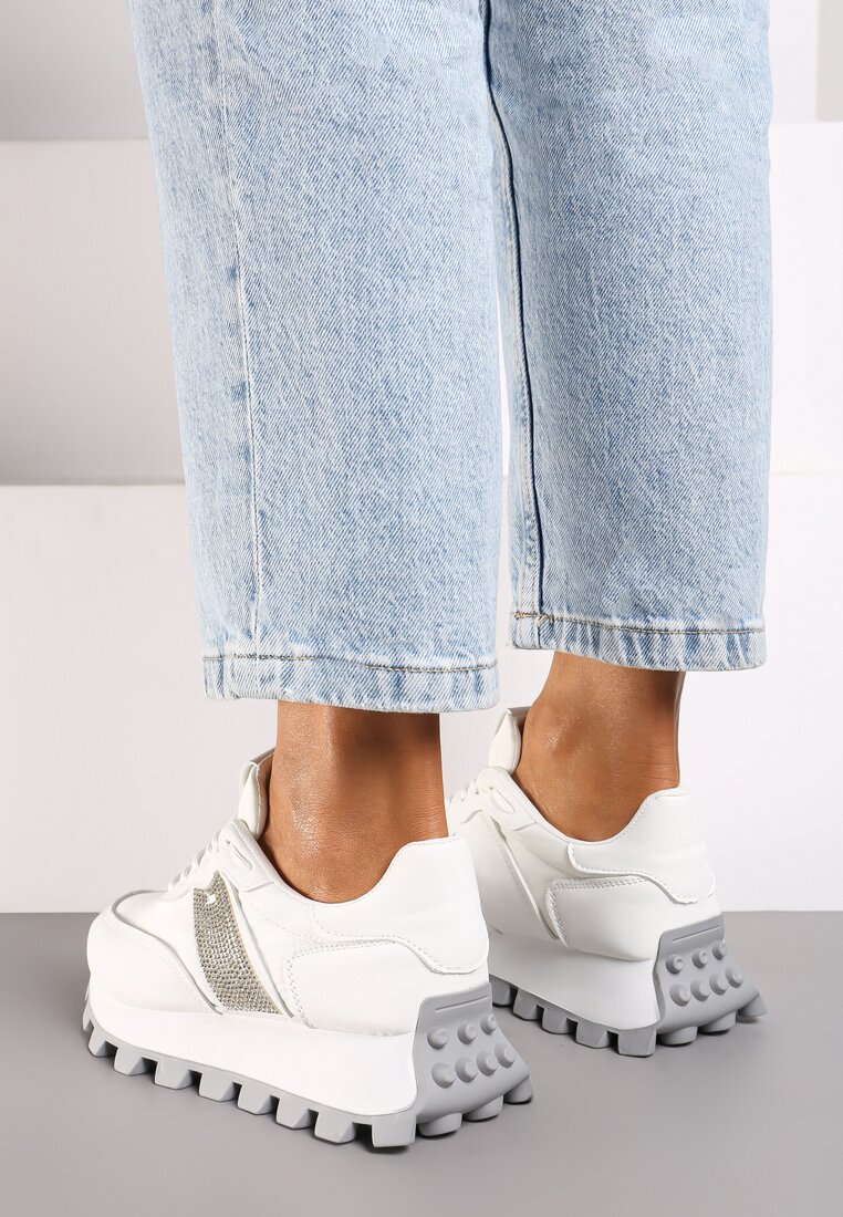 Białe Sneakersy Neviline