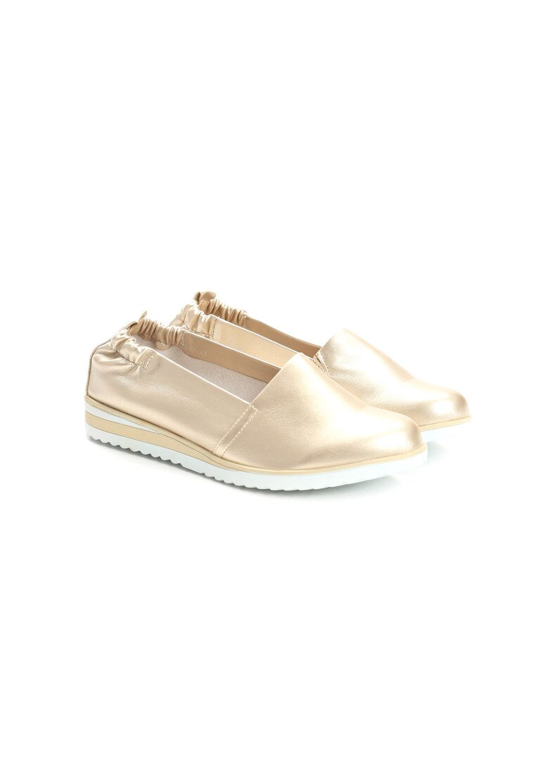 Złote Slip On Iguan