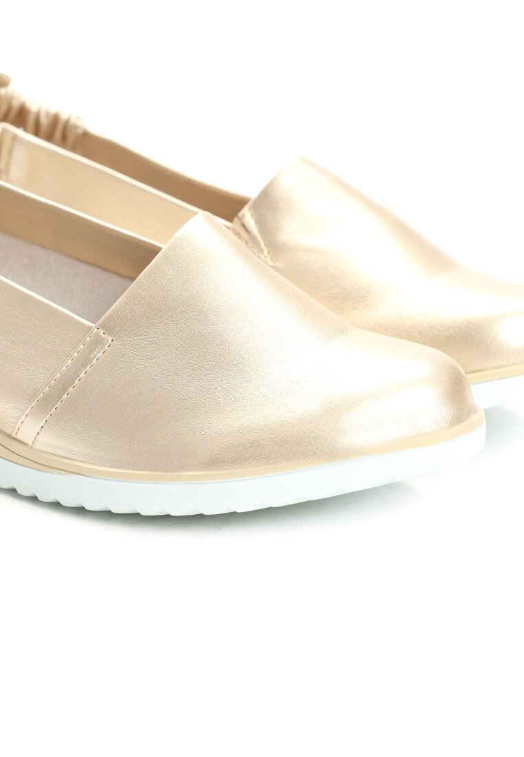 Złote Slip On Iguan