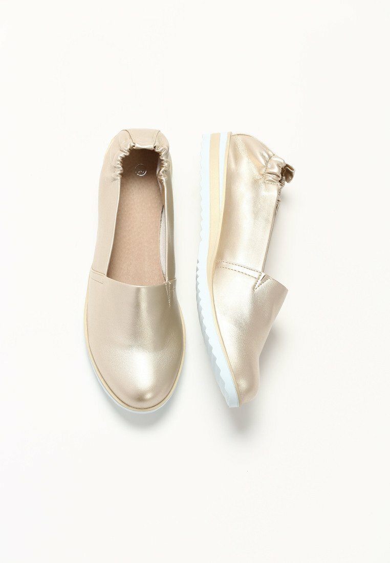 Złote Slip On Iguan