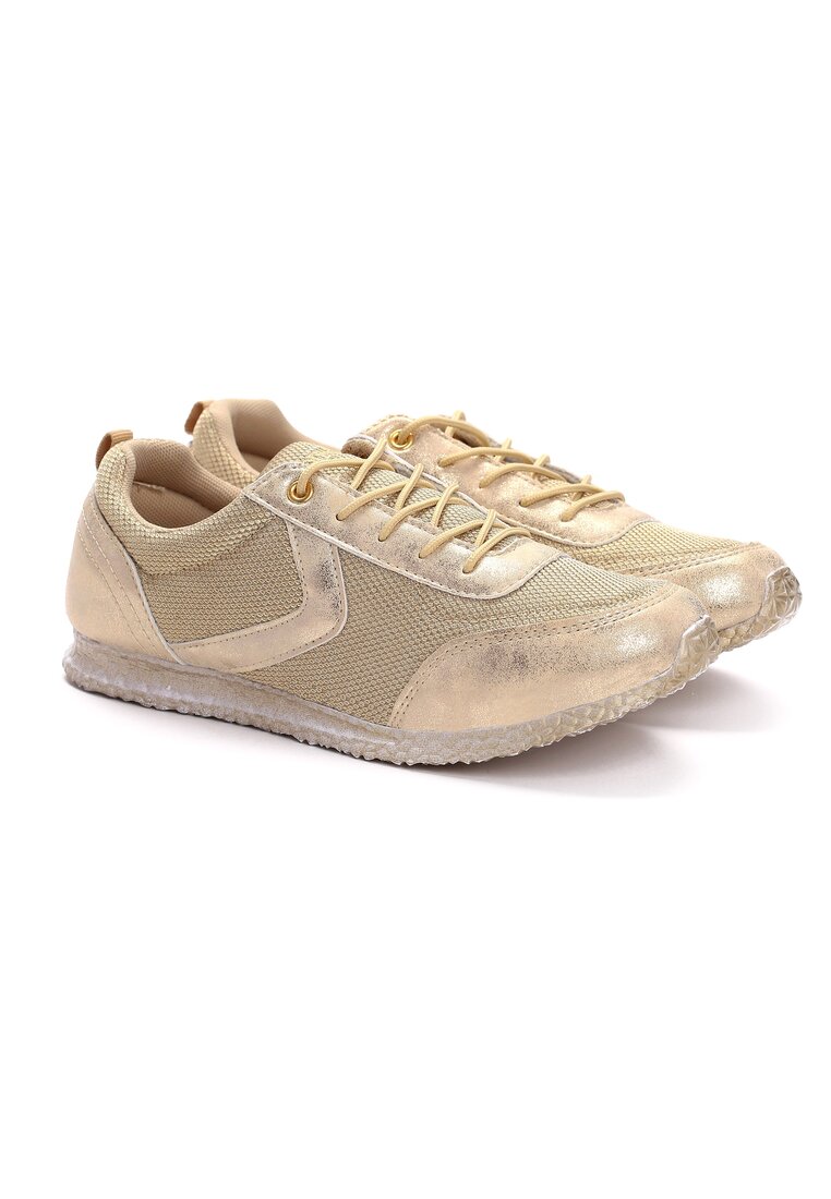 Złote Buty Sportowe Gilded