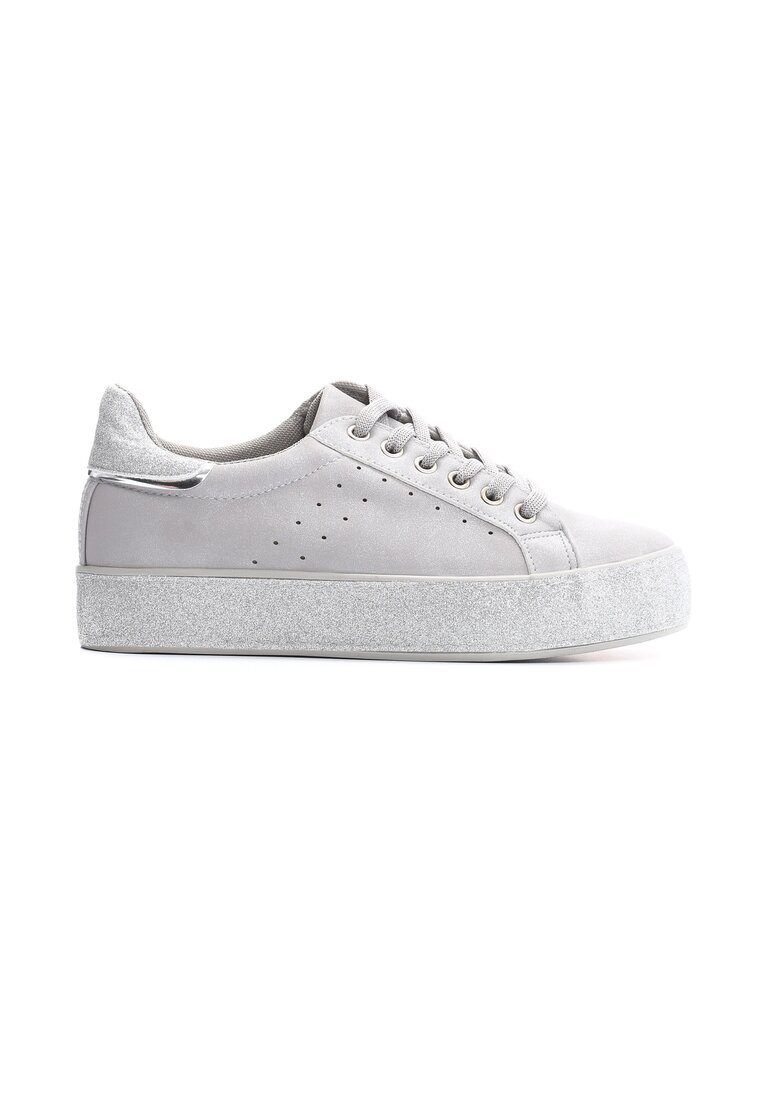 Szare Buty Sportowe Yearningly
