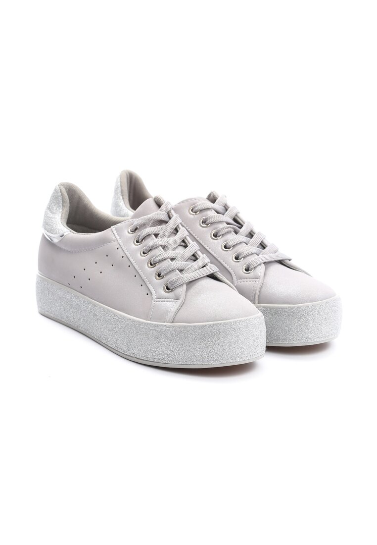 Szare Buty Sportowe Yearningly