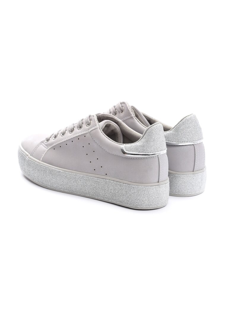 Szare Buty Sportowe Yearningly