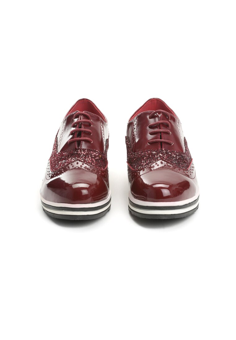 Bordowe Półbuty Reily