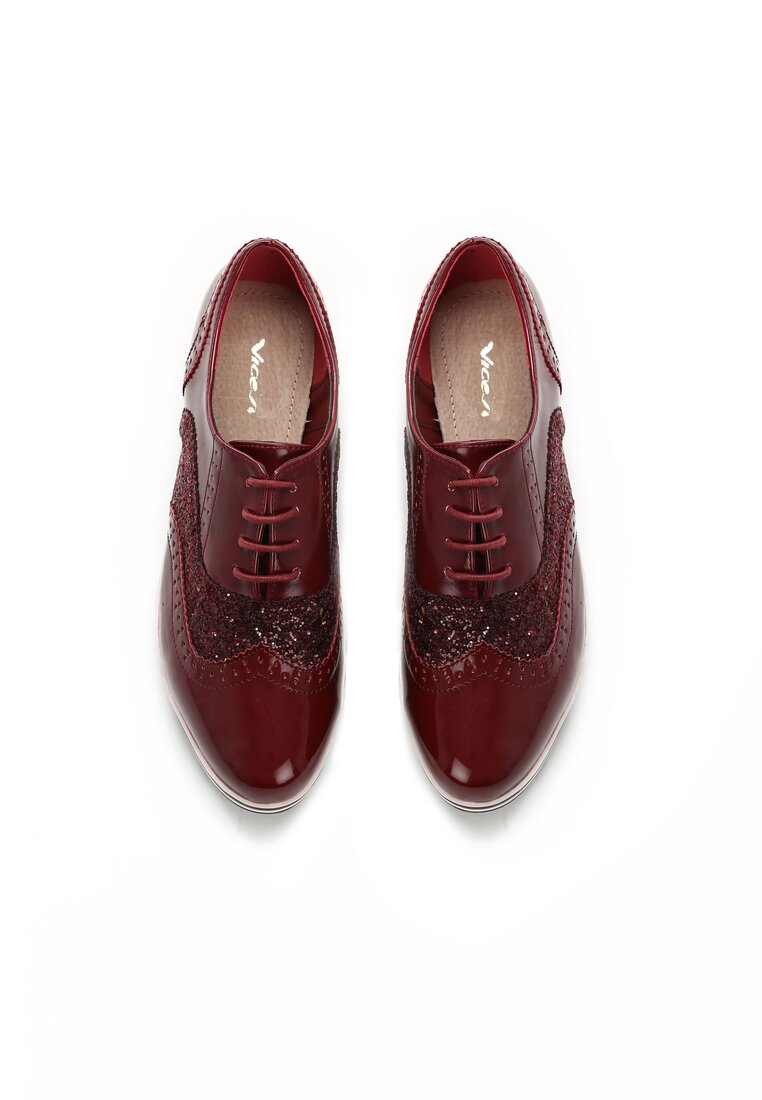 Bordowe Półbuty Reily
