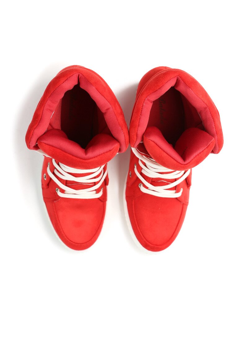 Czerwone Sneakersy Zuzu