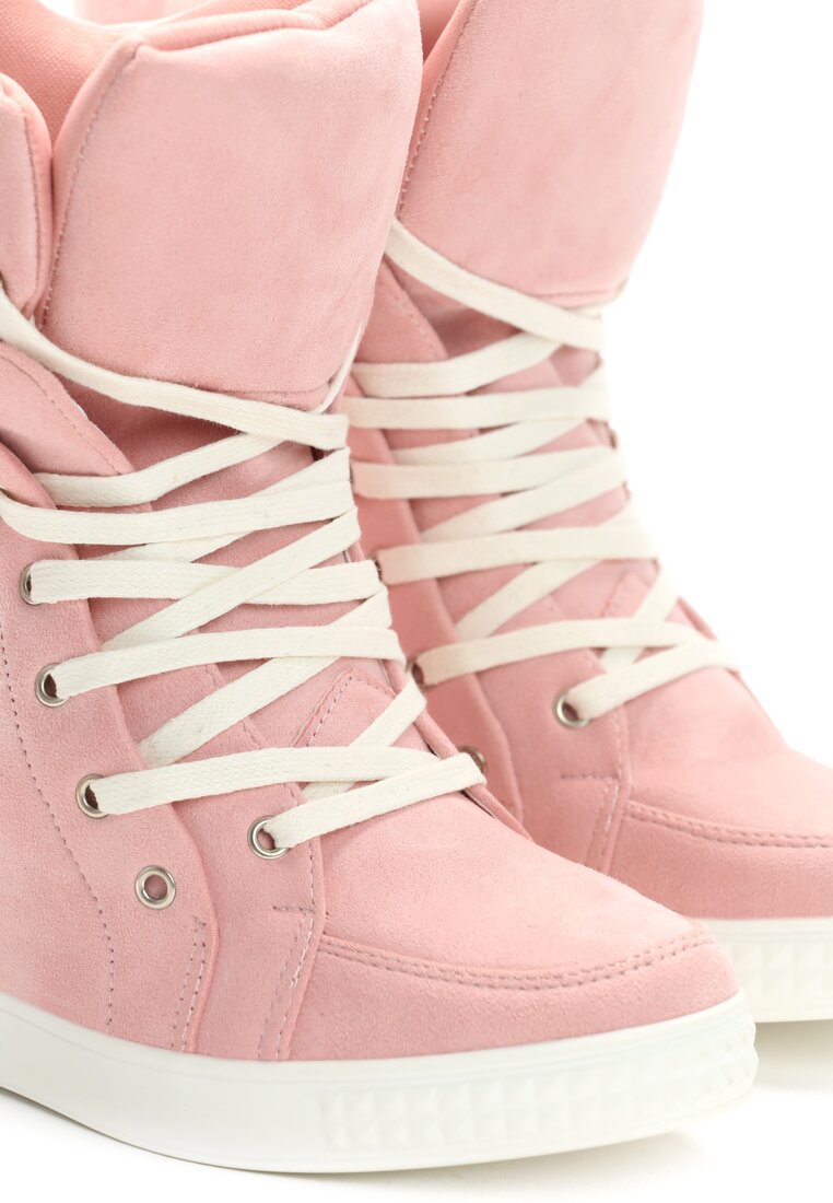 Różowe Sneakersy Baby