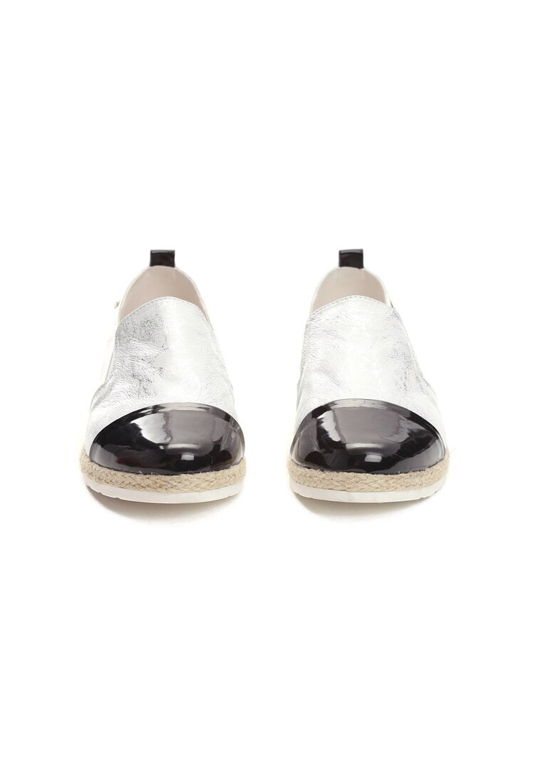 Białe Slip On Ebullience
