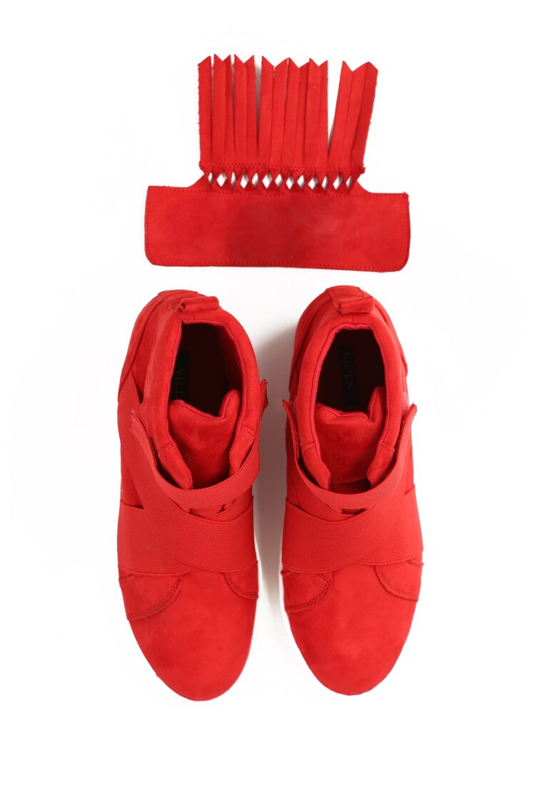 Czerwone Sneakersy Scarlett