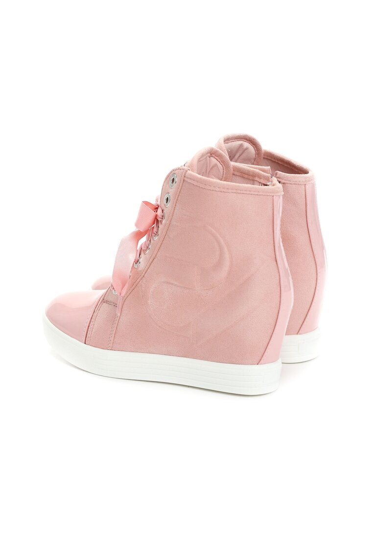 Różowe Sneakersy Amor