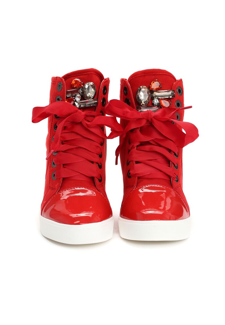 Czerwone Sneakersy Amor