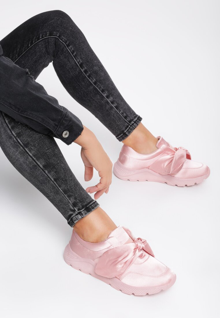 Różowe Sneakersy Suprising Winky