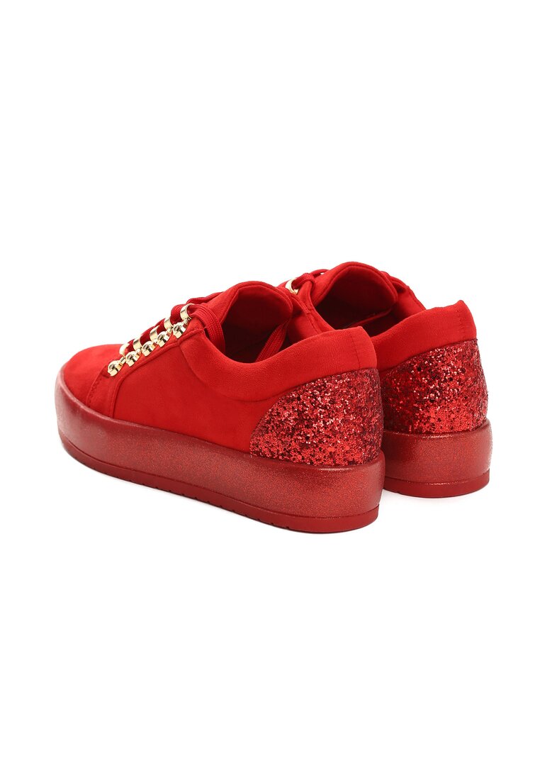 Czerwone Sneakersy Ineffable Catkin