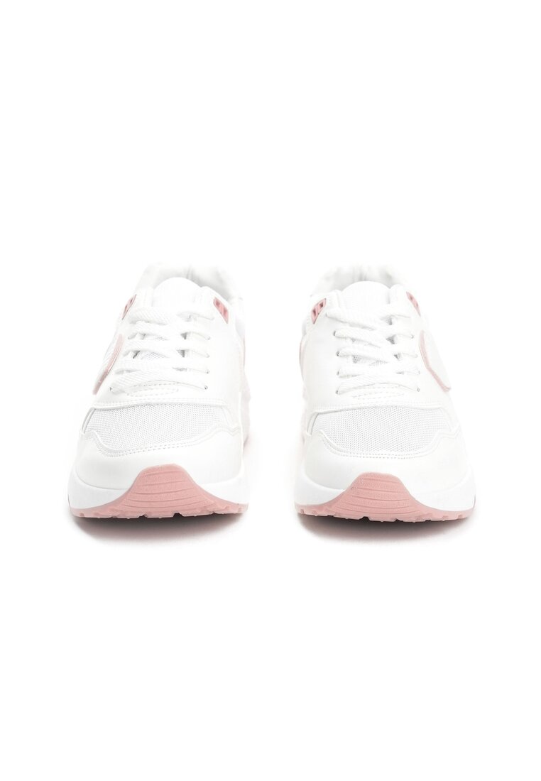 Biało-Różowe Buty Sportowe Beauteous Gymnast