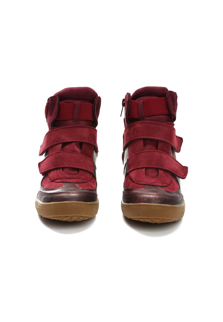 Bordowe Sneakersy Vegas Winner