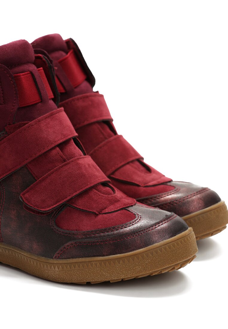 Bordowe Sneakersy Vegas Winner