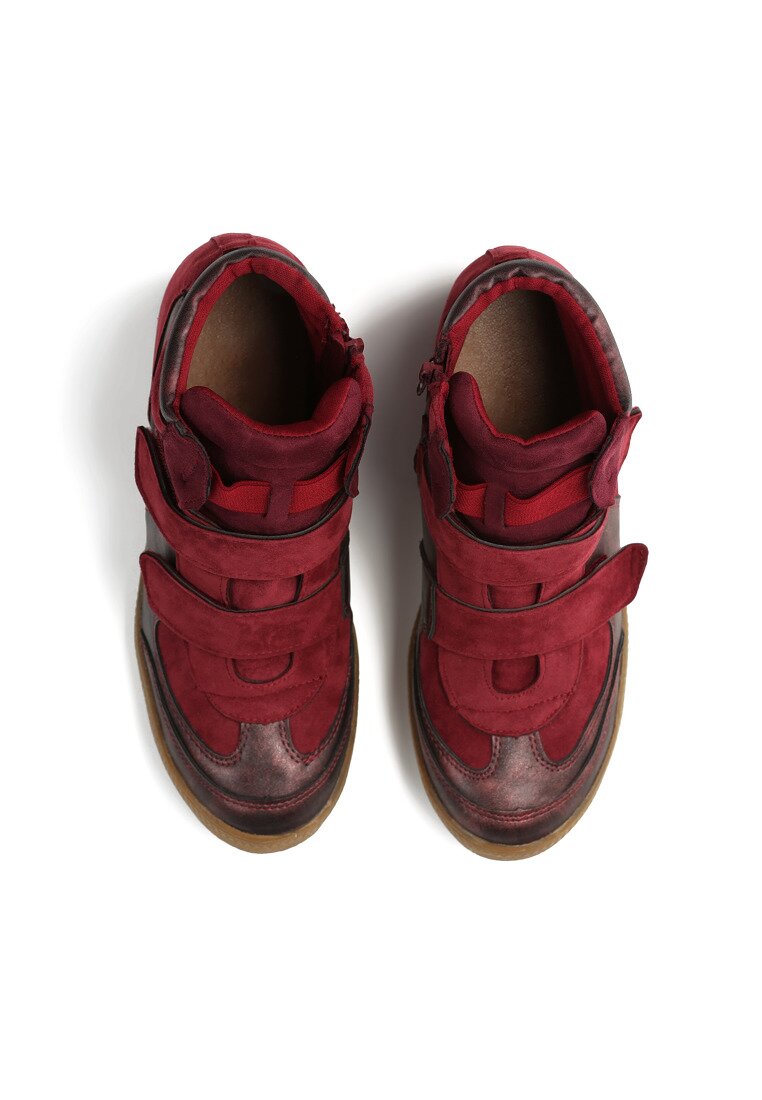 Bordowe Sneakersy Vegas Winner
