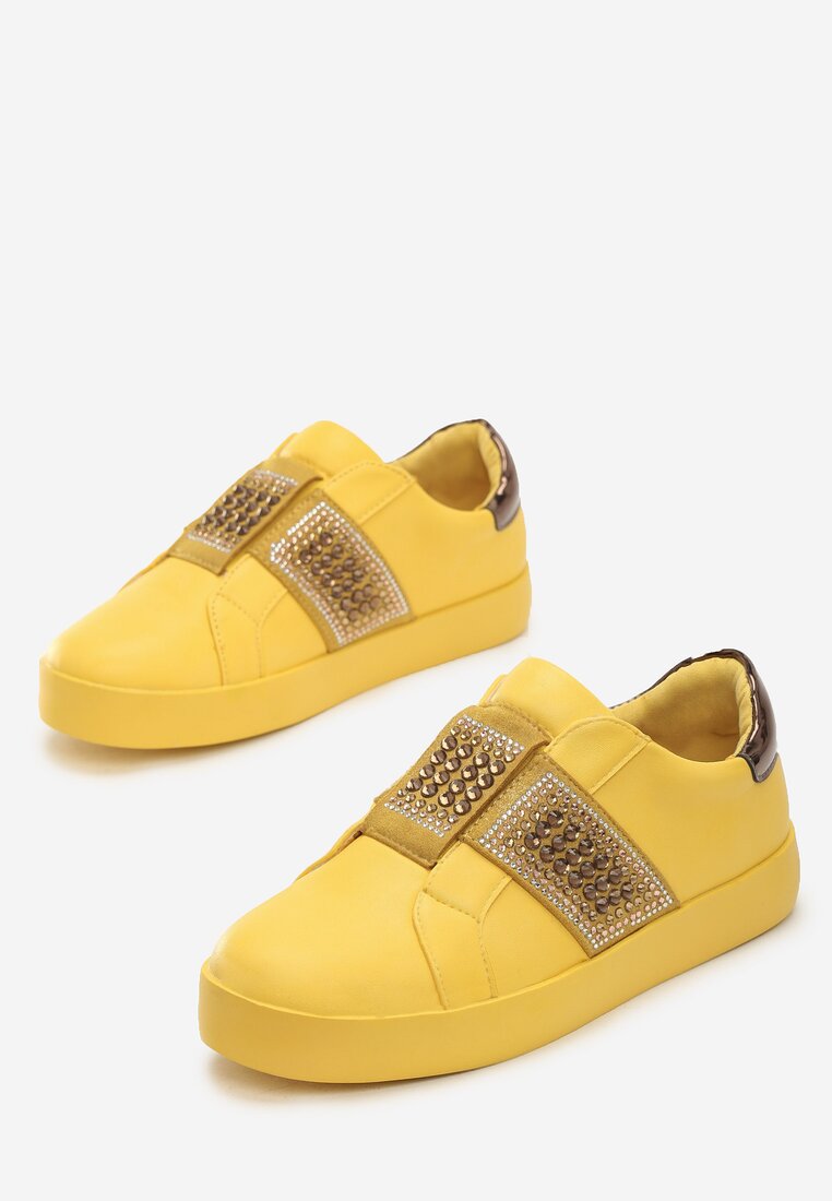 Żółte Sneakersy Move Around