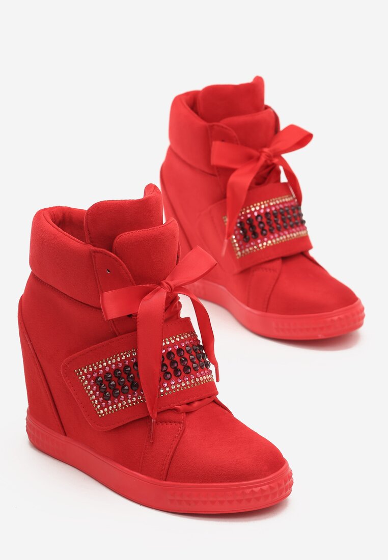 Czerwone Sneakersy Want Me