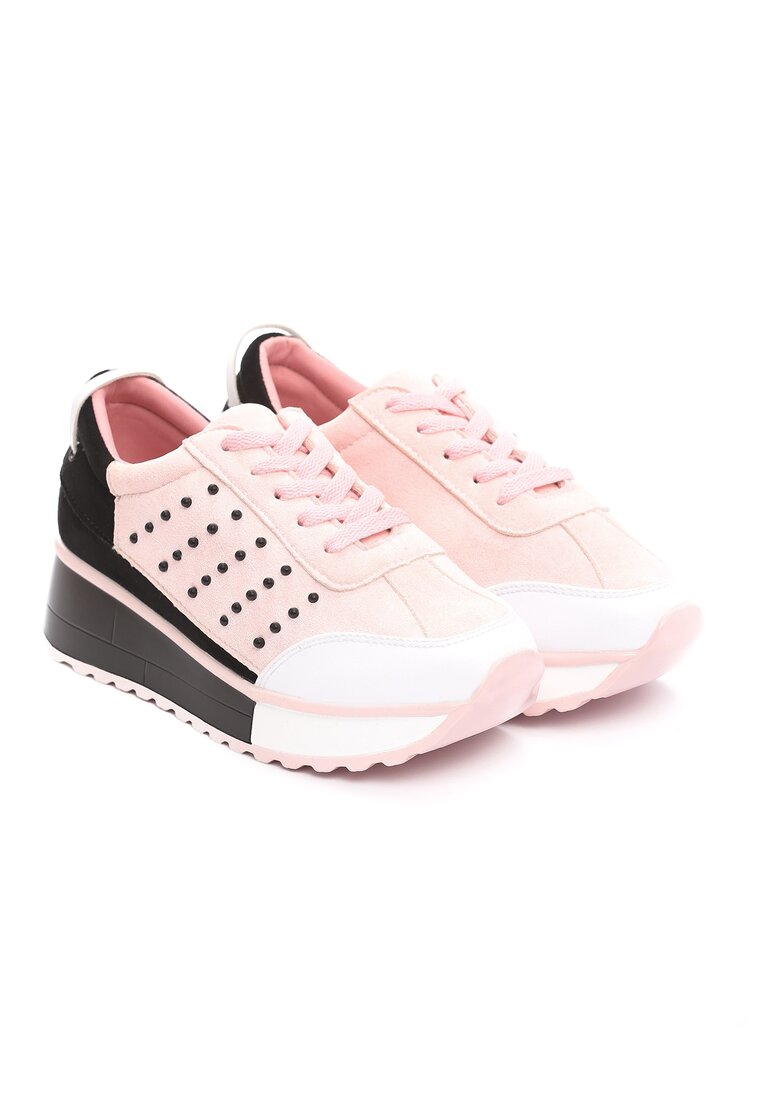 Różowe Sneakersy Doughty