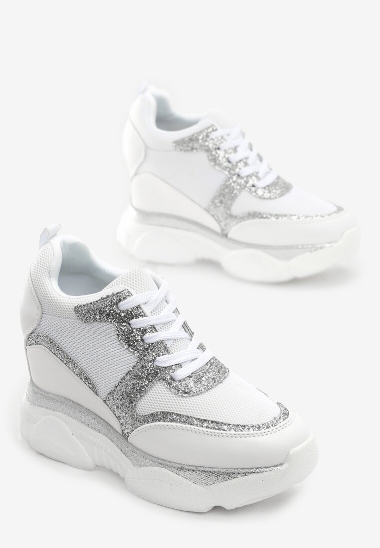 Białe Sneakersy Modern