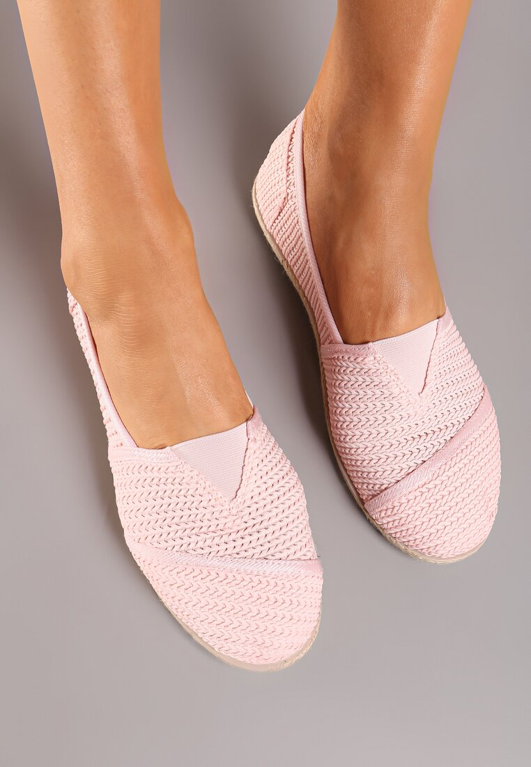 Espadrile Roz Fontala