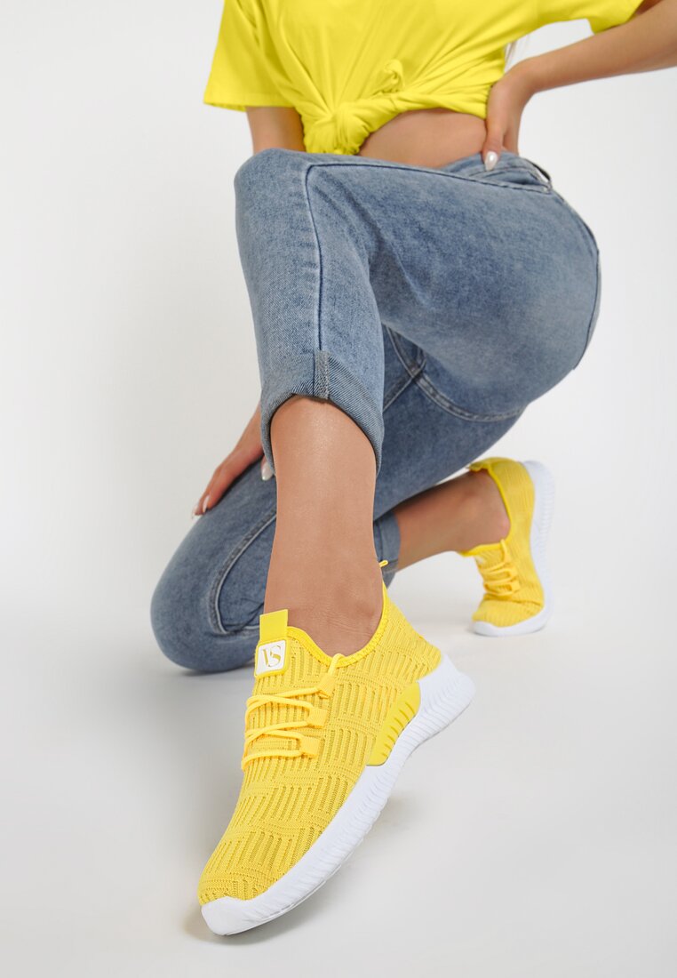 Żółte Buty Sportowe Pudina