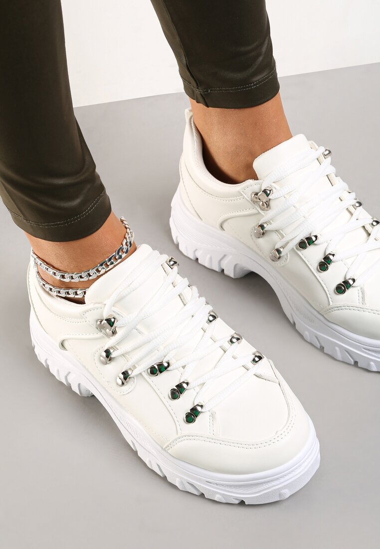 Białe Sneakersy Aquaguna