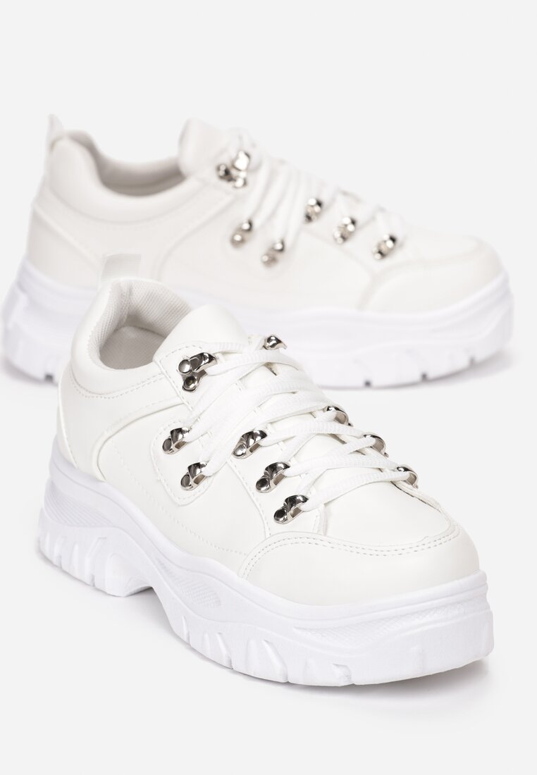 Białe Sneakersy Aquaguna