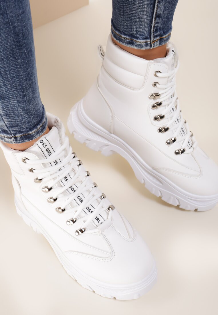 Białe Sneakersy Chaparral