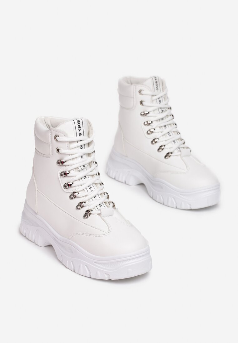 Białe Sneakersy Chaparral