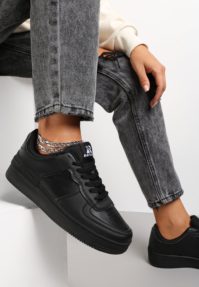 Czarne Sneakersy Sherith