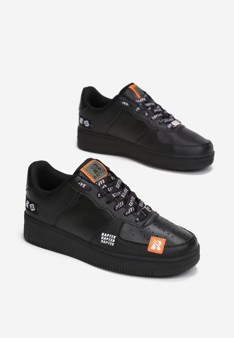Czarne Sneakersy Jenniny