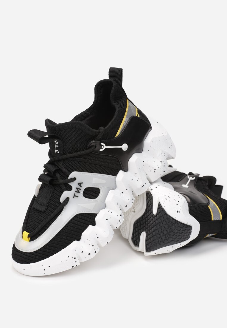Czarne Sneakersy Galile