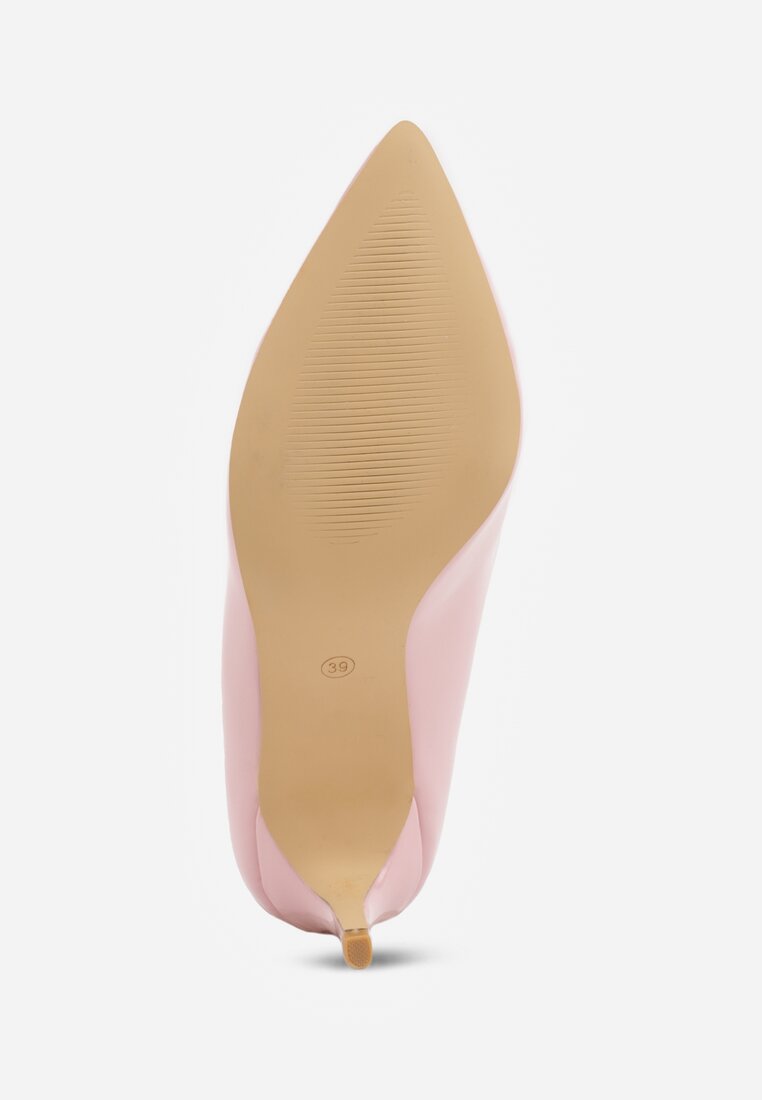 Pantofi cu toc Roz