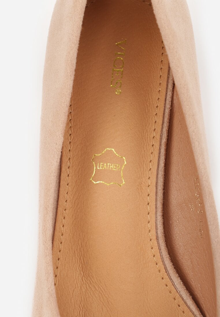 Pantofi cu toc Savora Bej