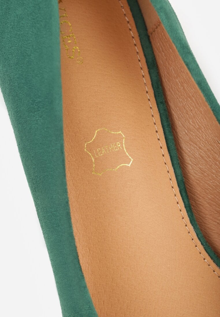 Pantofi cu toc Verzi