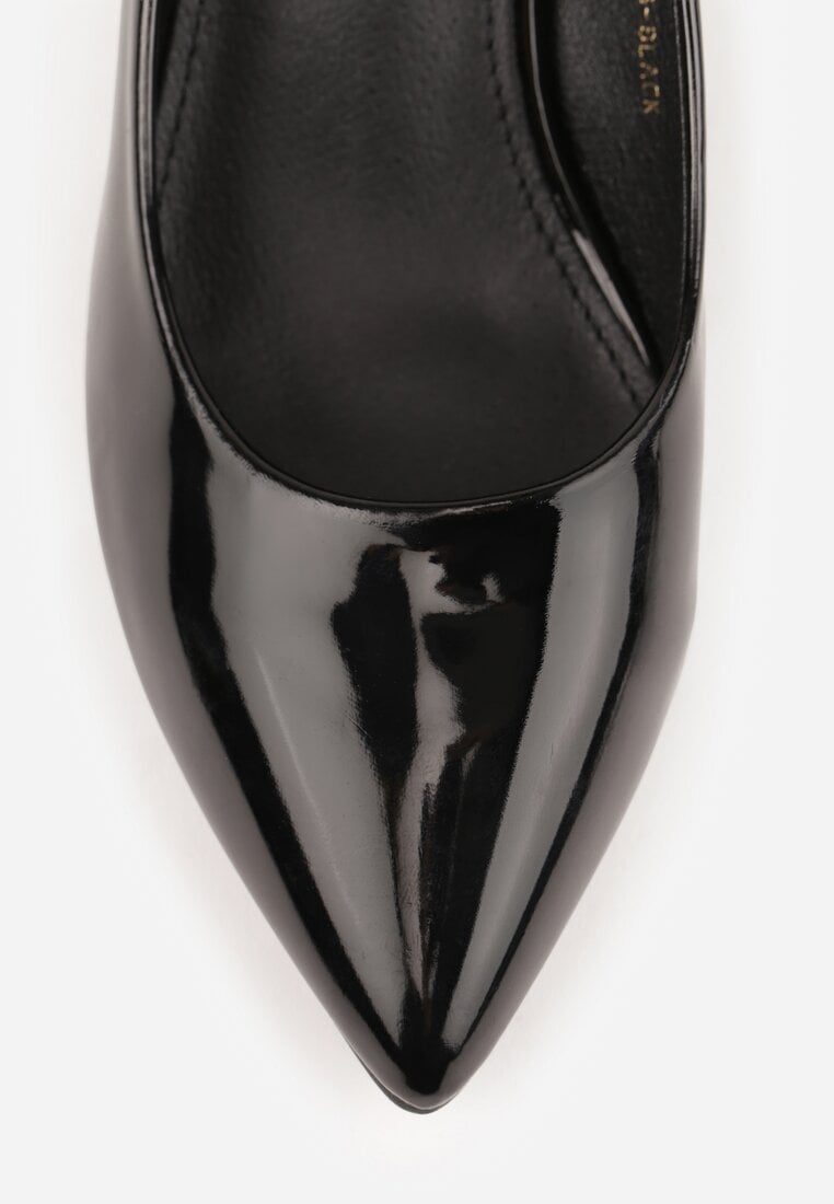 Pantofi cu toc Caronella Negri