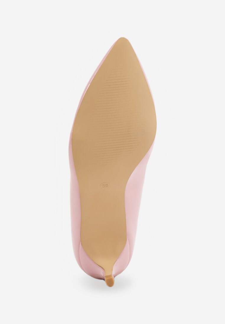 Pantofi cu toc Roz