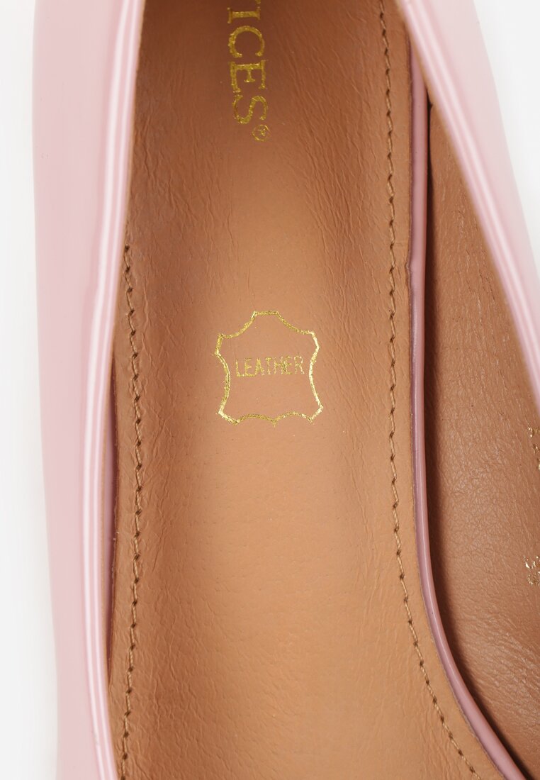 Pantofi cu toc Roz